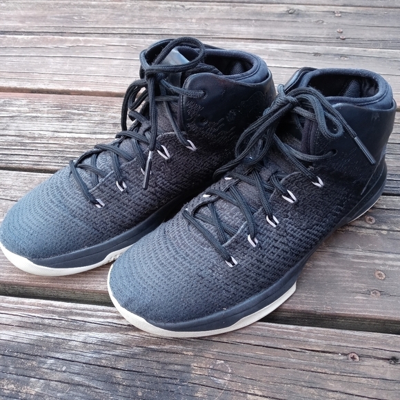 Nike Air Jordan XXXI 31 Black Cat 845037-010 Basketball Shoe Men\'s Size 10. 251p